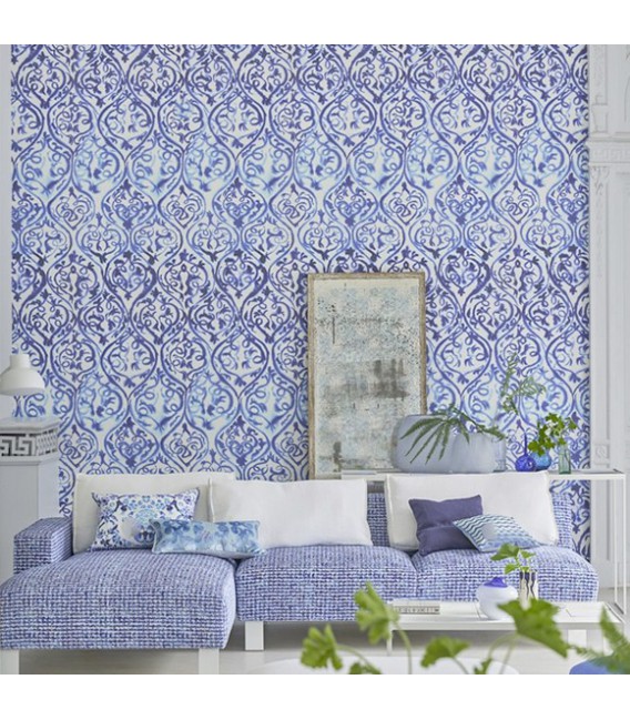 Papier peint Designers Guild Majolica Arabesque PDG1029 01/02 