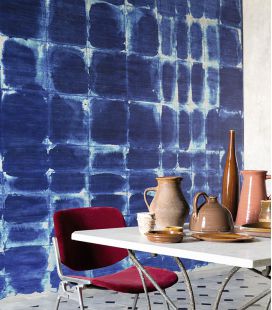 Wallpaper Elitis Indigo DM 750 01 - Panoramic