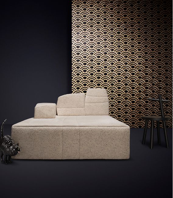 Wallcovering Arte Moooi Tokyoblue Lucky O's Mo3040-43