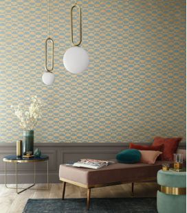 Wallpaper Casamance Delta Circles 7459