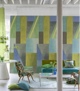 Papier Peint Designers Guild Scenes & Murals Alphonse Azur PDG1109